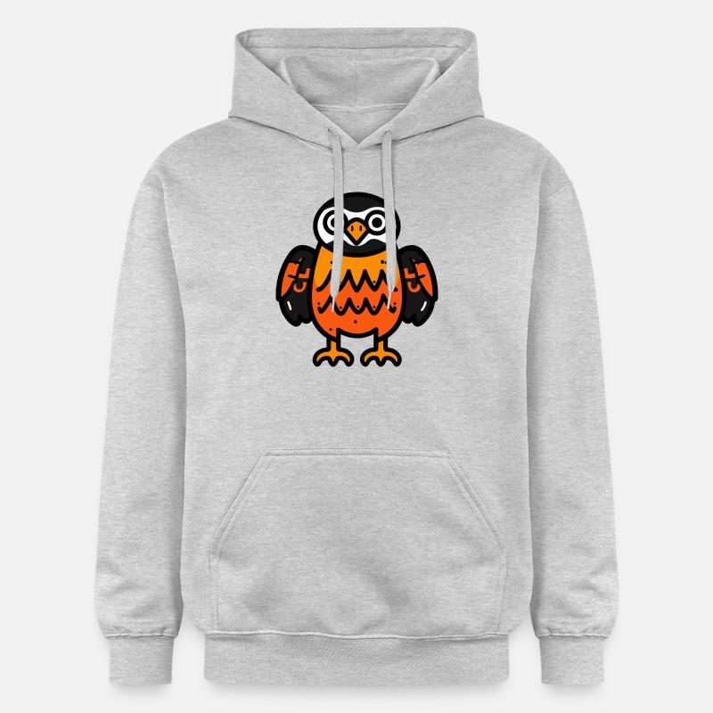 Eagle Halloween Comic - Gildan Unisex Softstyle® Midweight Hoodie - light heather grey