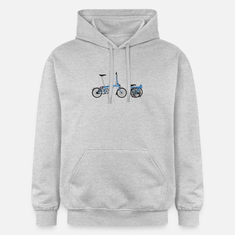 Brompton vélo - Sweat à capuche Softstyle® Gildan Unisexe - gris clair chiné