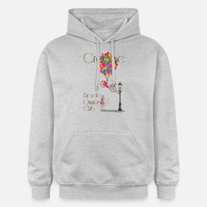 Creative vélos Owners Club - Sweat à capuche Softstyle® Gildan Unisexe - gris clair chiné