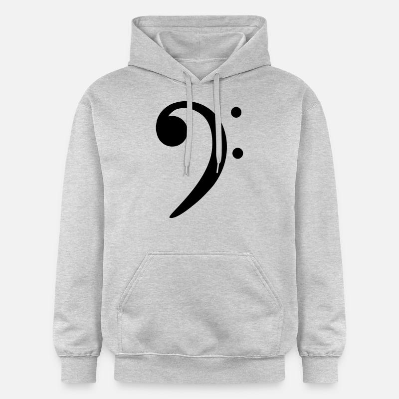 clé - clef - Sweat à capuche Softstyle® Gildan Unisexe - gris clair chiné