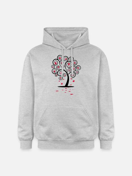 Love Tree - Gildan Unisex Softstyle® Midweight Hoodie - light heather grey