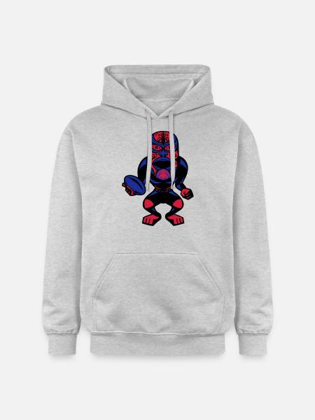 rugby mask - Gildan Unisex Softstyle® Midweight Hoodie - light heather grey