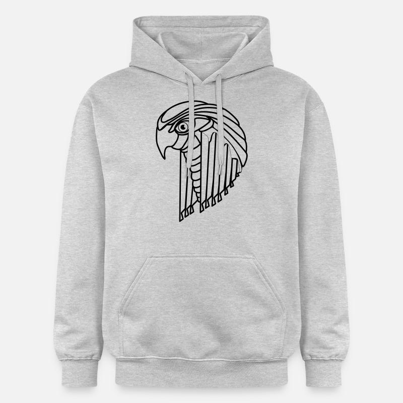 tecbird - Sweat à capuche Softstyle® Gildan Unisexe - gris clair chiné