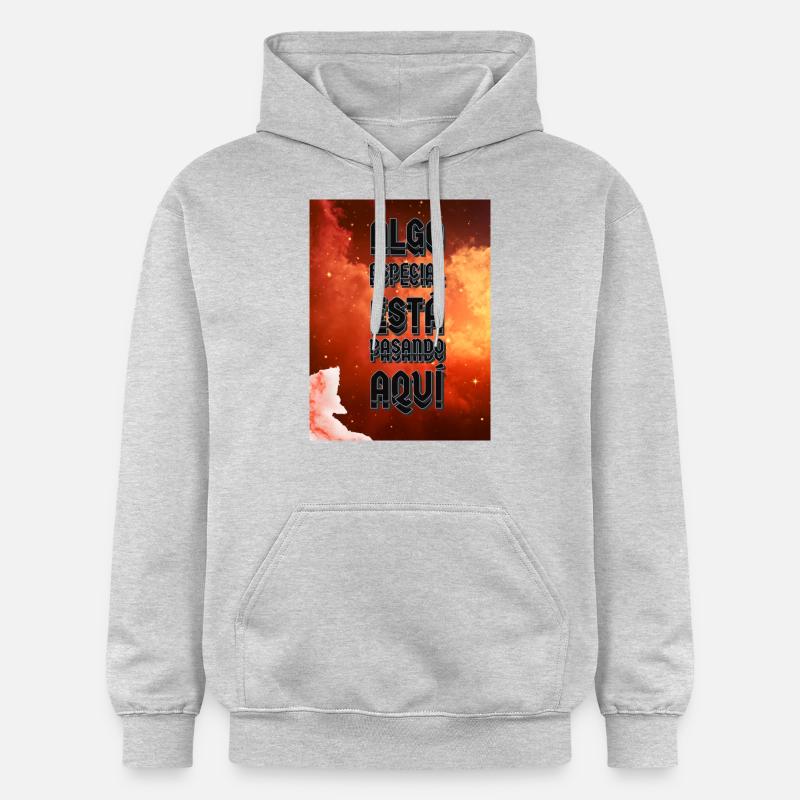 Pensée chrétienne - Sweat à capuche Softstyle® Gildan Unisexe - gris clair chiné