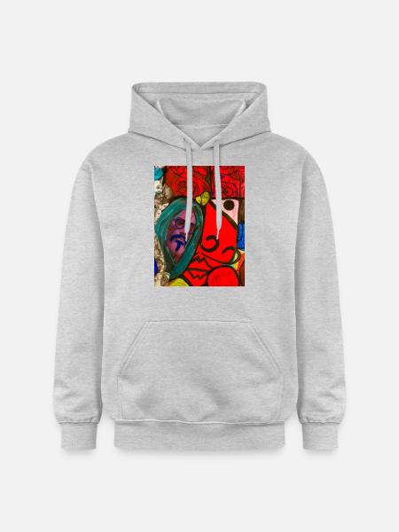 Artful design - Gildan Unisex Softstyle® Midweight Hoodie - light heather grey