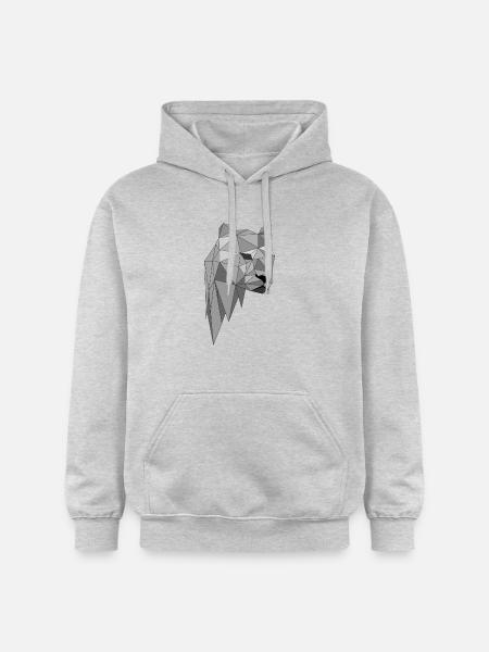 Panther Leopard Gift Gift Idea - Gildan Unisex Softstyle® Midweight Hoodie - light heather grey