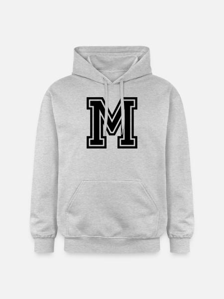 M - Gildan Unisex Softstyle® Midweight Hoodie - Hellgrau meliert