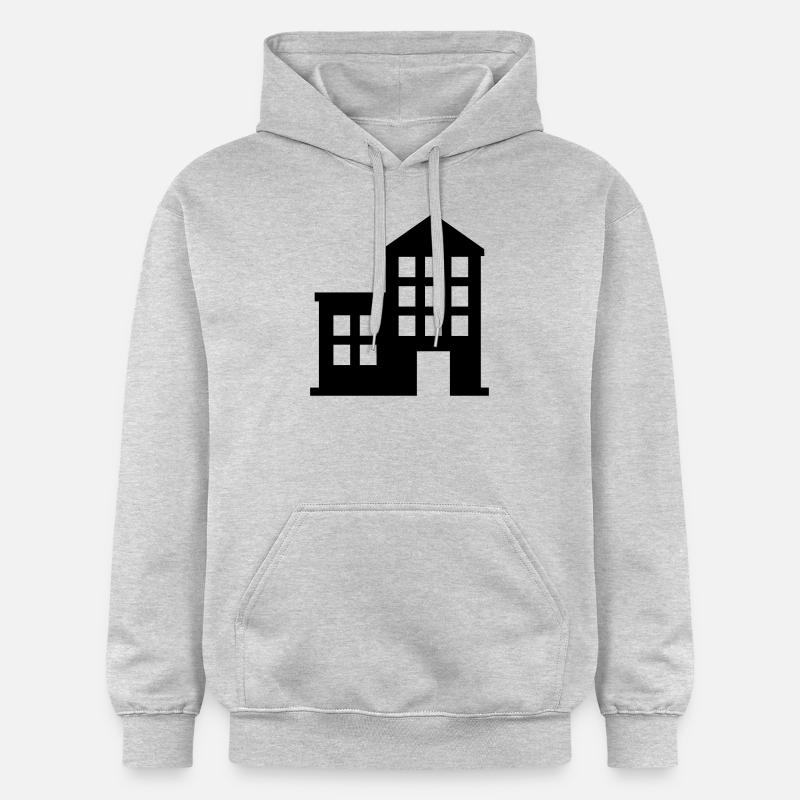 Maison - Sweat à capuche Softstyle® Gildan Unisexe - gris clair chiné