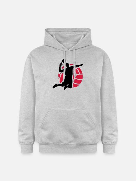 volleyball - Gildan Unisex Softstyle® Midweight Hoodie - light heather grey