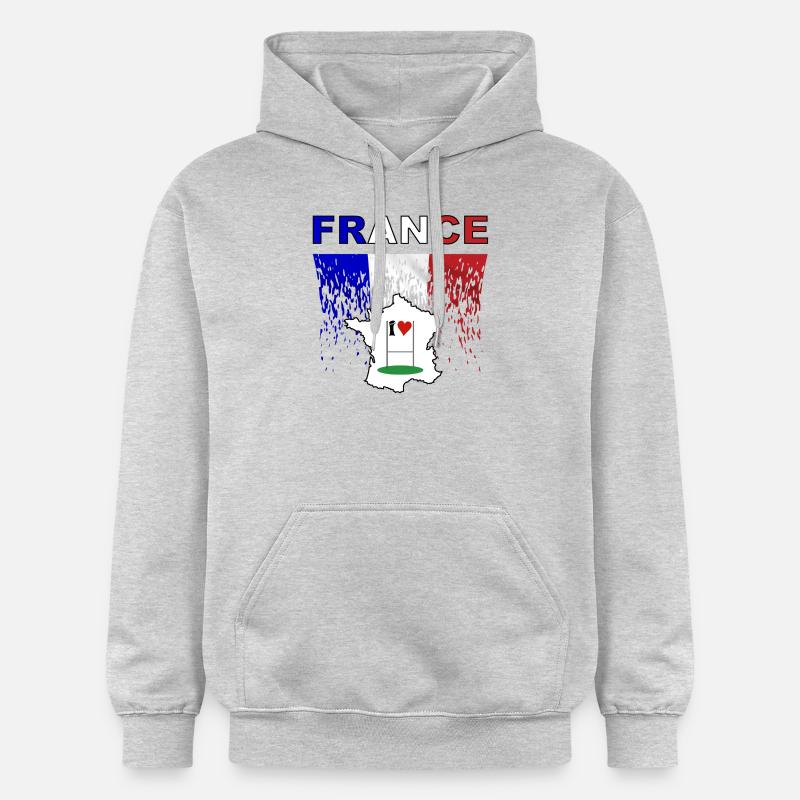 rugby - Gildan Unisex Softstyle® Midweight Hoodie - light heather grey