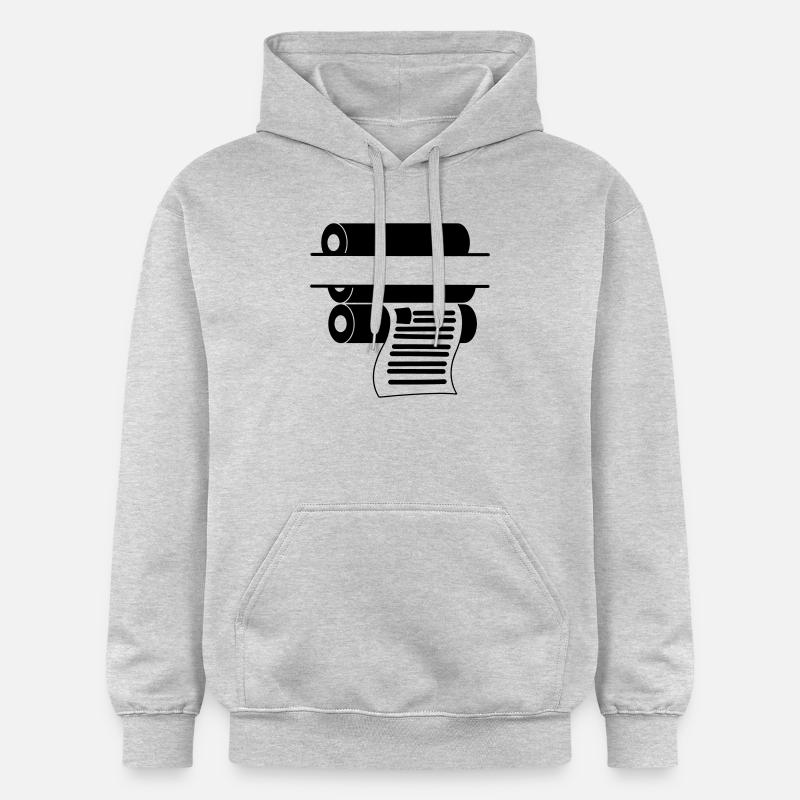 Impression du logo 2 - Sweat à capuche Softstyle® Gildan Unisexe - gris clair chiné