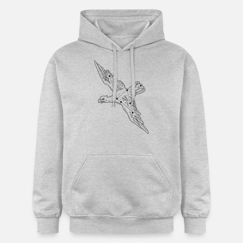 Constellation - Sweat à capuche Softstyle® Gildan Unisexe - gris clair chiné