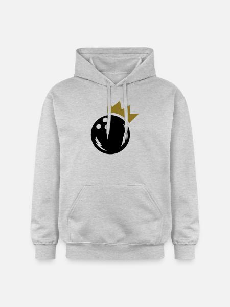 Bowling - Sweat à capuche Softstyle® Gildan Unisexe - gris clair chiné