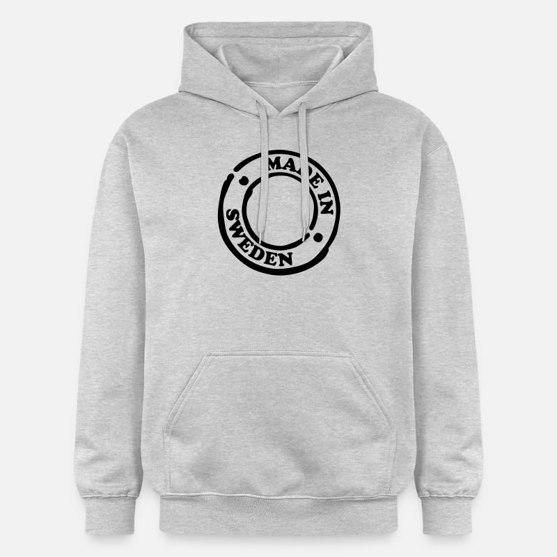 made_in_sweden__f1 - Sweat à capuche Softstyle® Gildan Unisexe - gris clair chiné