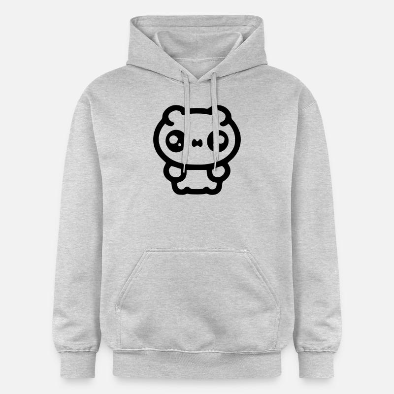 Sad Hamster - Sweat à capuche Softstyle® Gildan Unisexe - gris clair chiné