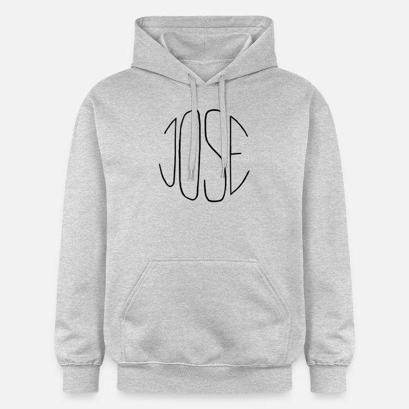 Jose - Sweat à capuche Softstyle® Gildan Unisexe - gris clair chiné
