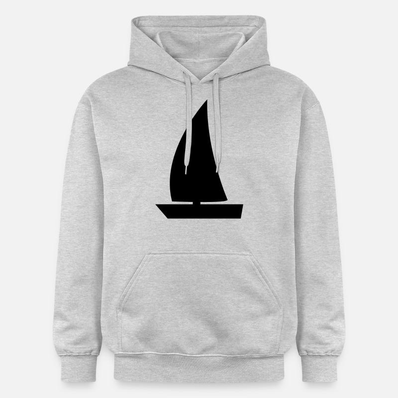 sailing - Sweat à capuche Softstyle® Gildan Unisexe - gris clair chiné