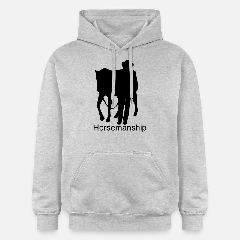 hipisme - Sweat à capuche Softstyle® Gildan Unisexe - gris clair chiné