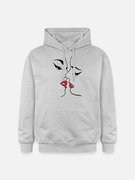 Lesbian - Gildan Unisex Softstyle® Midweight Hoodie - light heather grey
