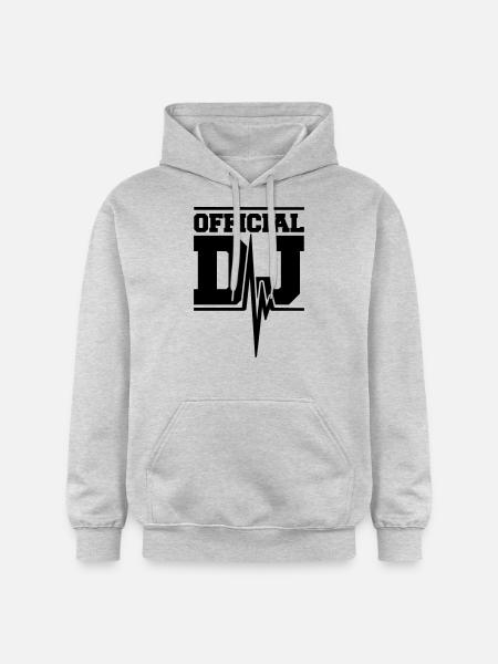 Official DJ Music Pulse - Gildan Unisex Softstyle® Midweight Hoodie - light heather grey
