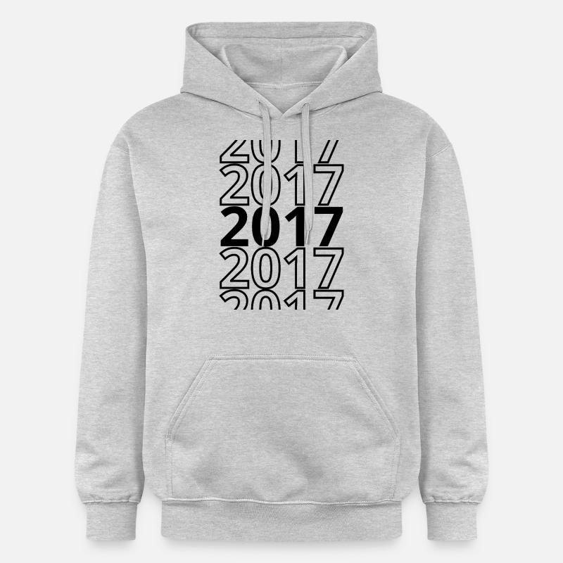 2017 2017 2017 - Sweat à capuche Softstyle® Gildan Unisexe - gris clair chiné