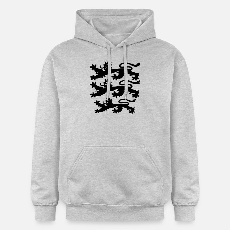 Dänemark Design 2 - Sweat à capuche Softstyle® Gildan Unisexe - gris clair chiné