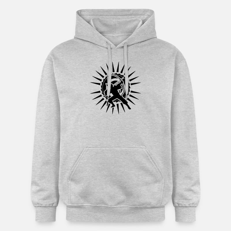 bogenschutze - Sweat à capuche Softstyle® Gildan Unisexe - gris clair chiné