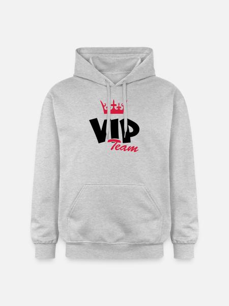 vip_team2 - Gildan Unisex Softstyle® Midweight Hoodie - light heather grey