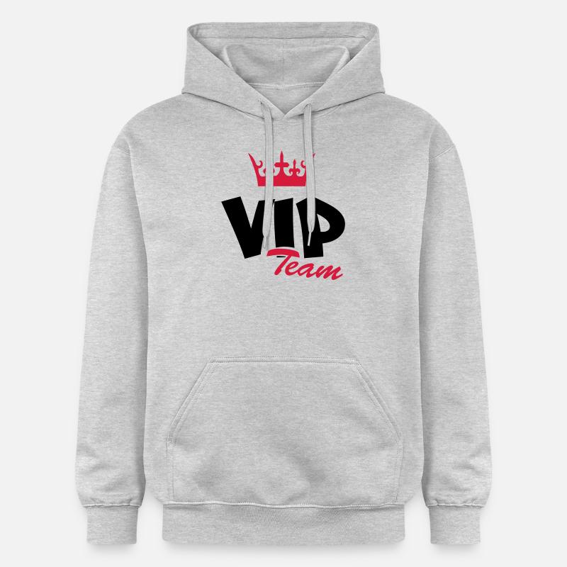 vip_team2 - Sweat à capuche Softstyle® Gildan Unisexe - gris clair chiné