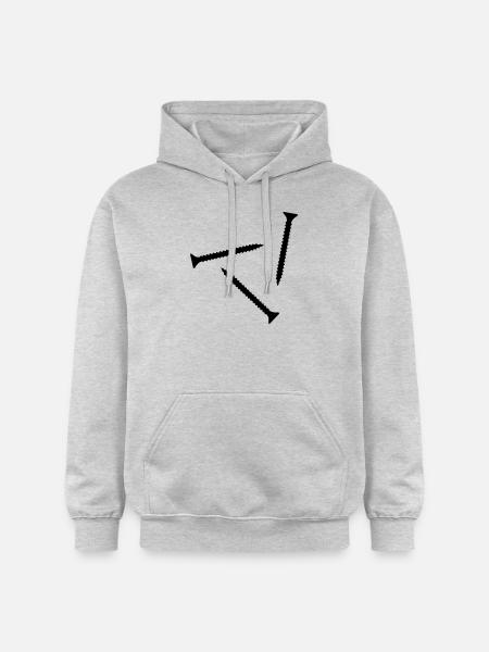 Vis - Sweat à capuche Softstyle® Gildan Unisexe - gris clair chiné