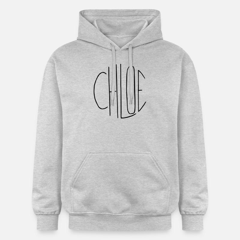 Chloé - Sweat à capuche Softstyle® Gildan Unisexe - gris clair chiné
