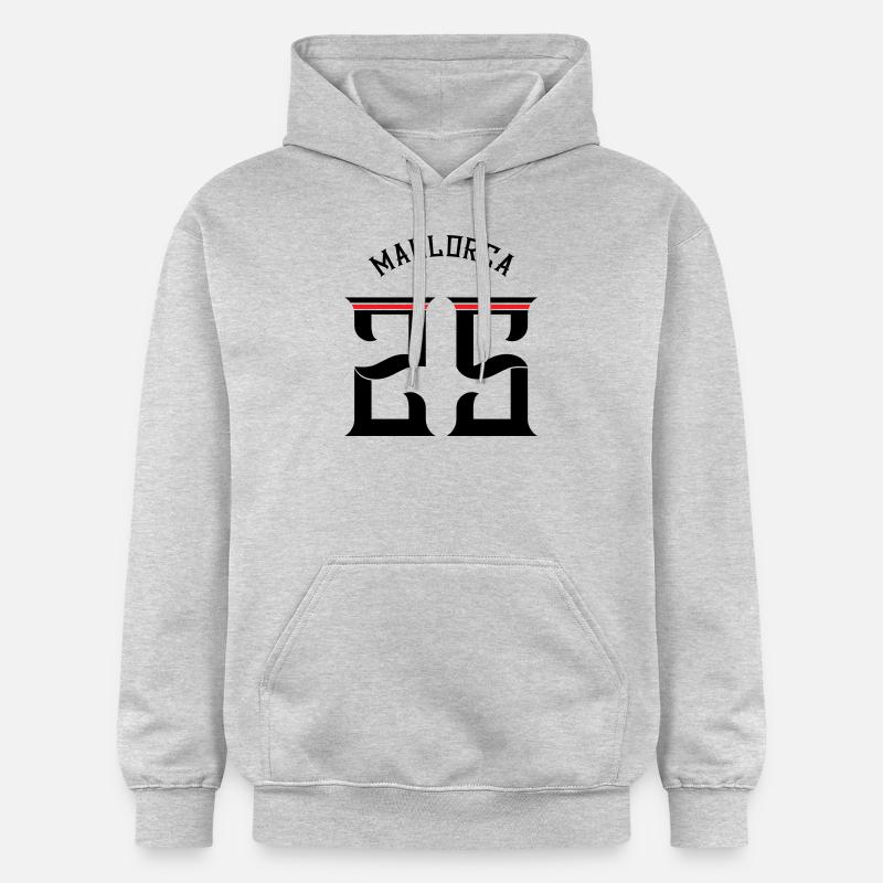 Maillot Majorque 25 2025 - Sweat à capuche Softstyle® Gildan Unisexe - gris clair chiné