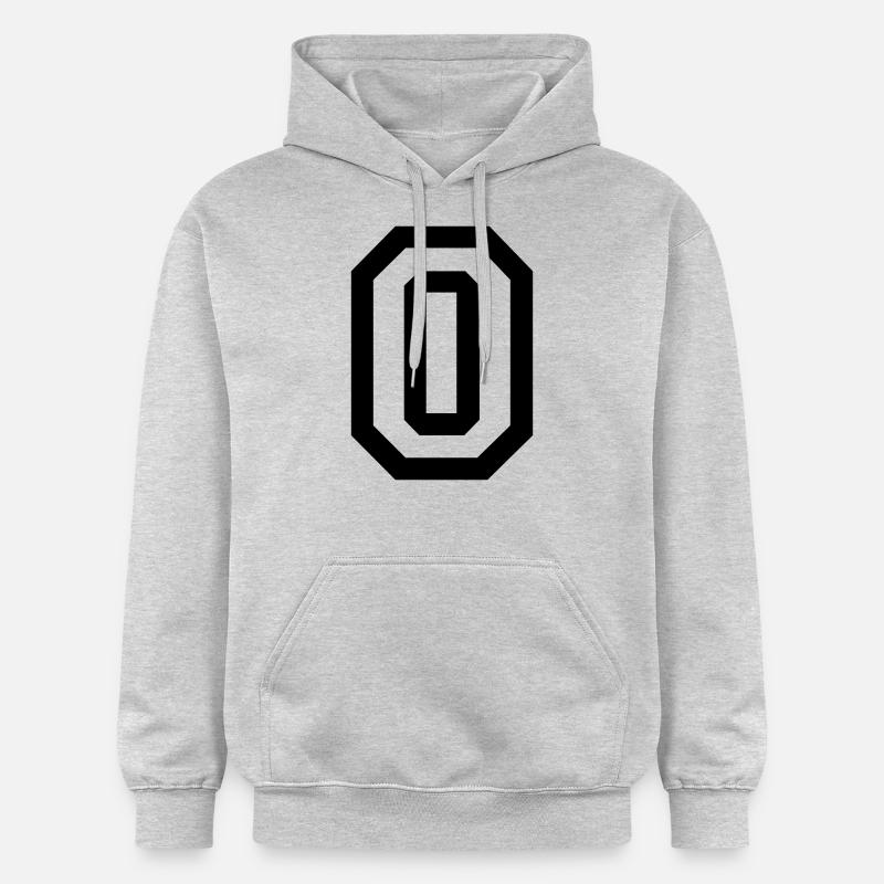 zero - Sweat à capuche Softstyle® Gildan Unisexe - gris clair chiné