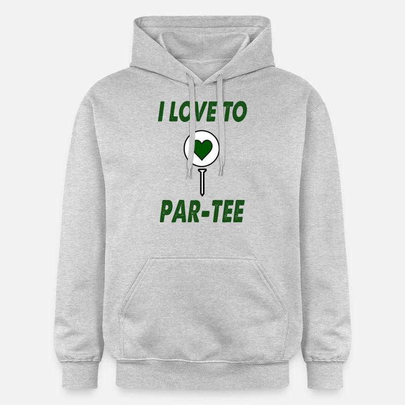 par tee - Sweat à capuche Softstyle® Gildan Unisexe - gris clair chiné