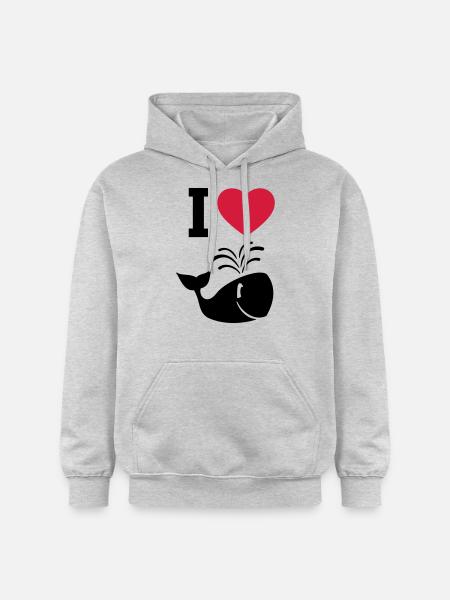Wal - Gildan Unisex Softstyle® Midweight Hoodie - Hellgrau meliert
