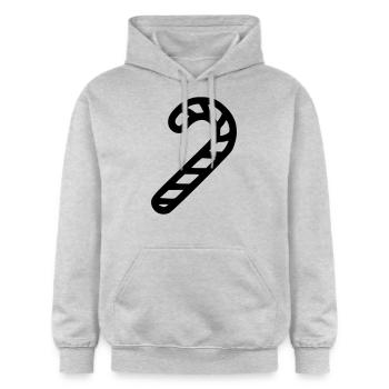 Canne à sucre - Sweat à capuche Softstyle® Gildan Unisexe - gris clair chiné - Devant - Liana (172cm) & Jaron (178cm)