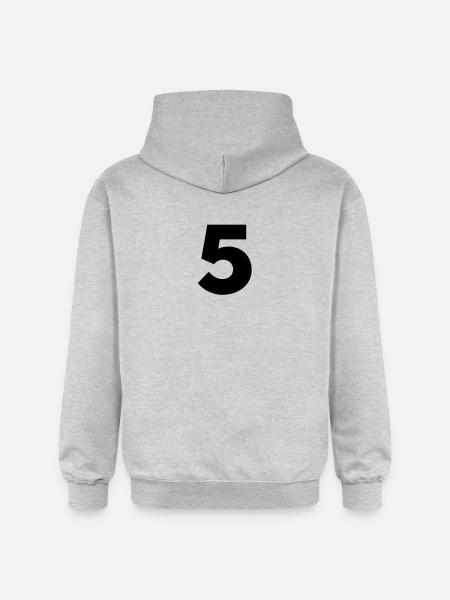 5.5 - Gildan Unisex Softstyle® Midweight Hoodie - Hellgrau meliert