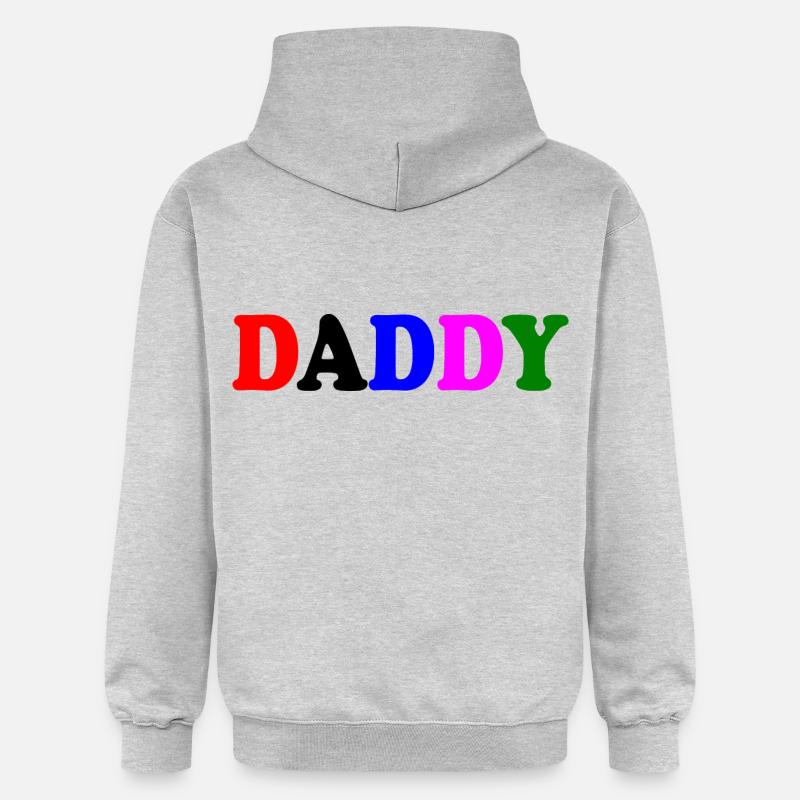 Daddy - Sweat à capuche Softstyle® Gildan Unisexe - gris clair chiné