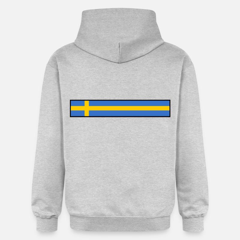 Suède - Sweat à capuche Softstyle® Gildan Unisexe - gris clair chiné