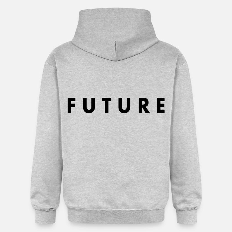 Future - Sweat à capuche Softstyle® Gildan Unisexe - gris clair chiné