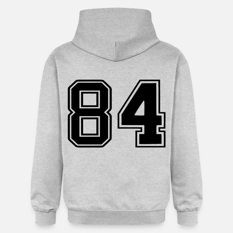 84 - Sweat à capuche Softstyle® Gildan Unisexe - gris clair chiné