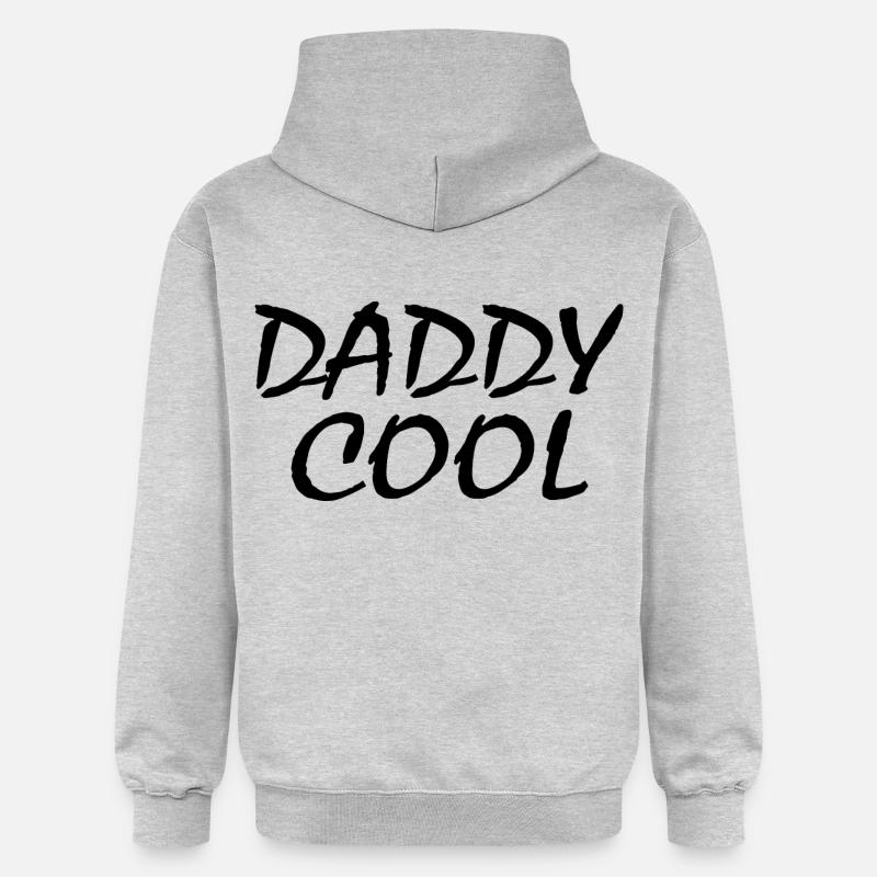 Daddy cool - Sweat à capuche Softstyle® Gildan Unisexe - gris clair chiné