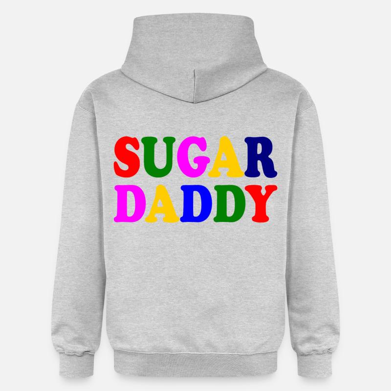 Sugar daddy - Sweat à capuche Softstyle® Gildan Unisexe - gris clair chiné