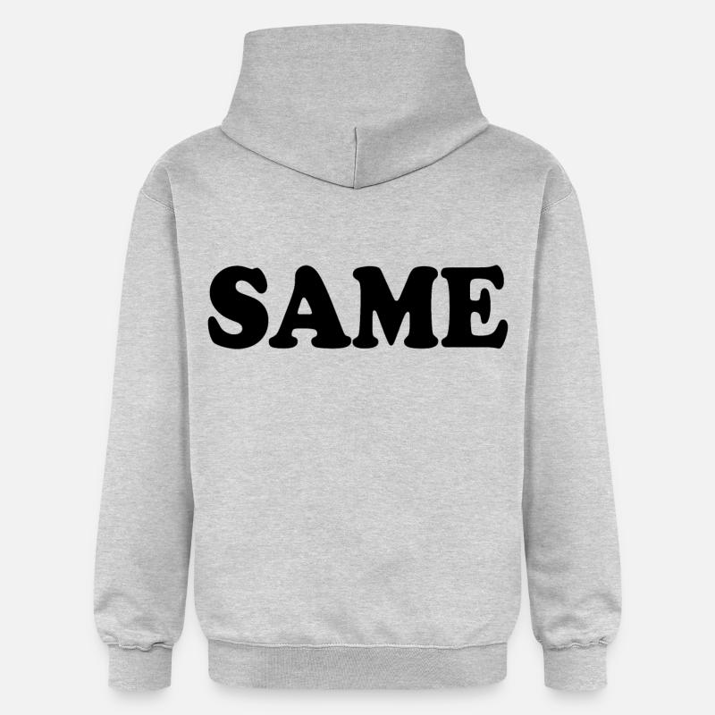 Same - Sweat à capuche Softstyle® Gildan Unisexe - gris clair chiné