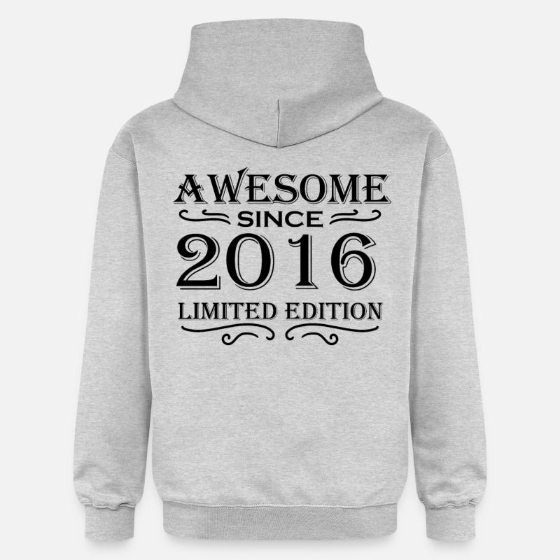 2016 - Sweat à capuche Softstyle® Gildan Unisexe - gris clair chiné