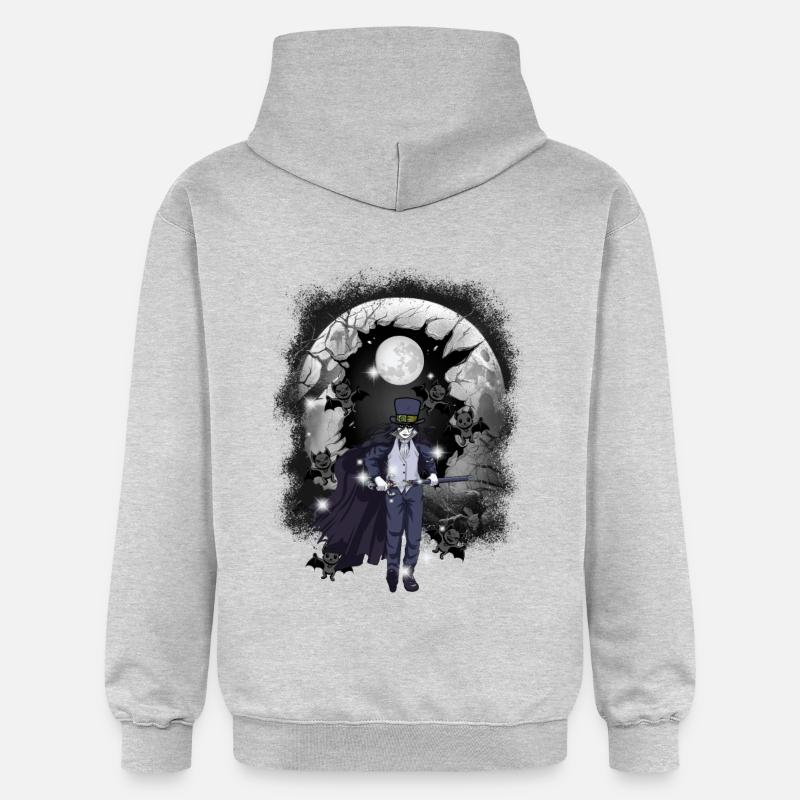 Épée d’épéiste d’Halloween - Sweat à capuche Softstyle® Gildan Unisexe - gris clair chiné