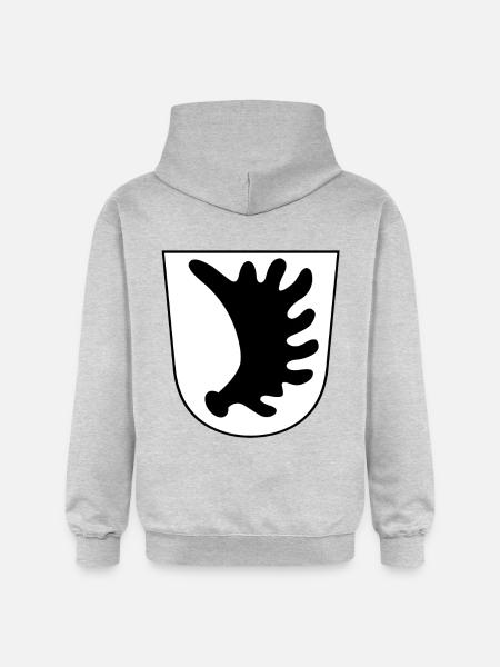 Ostpreußen - Gildan Unisex Softstyle® Midweight Hoodie - Hellgrau meliert