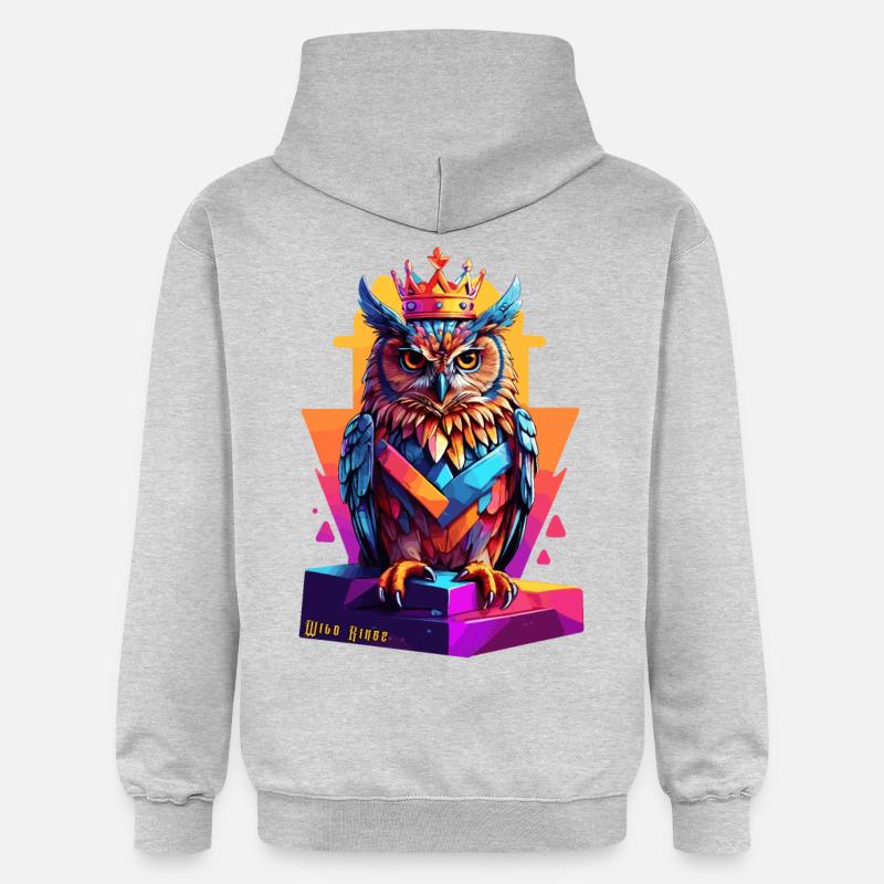 Sagesse - Sweat à capuche Softstyle® Gildan Unisexe - gris clair chiné