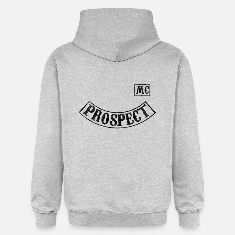 PROSPECT | SONS - Sweat à capuche Softstyle® Gildan Unisexe - gris clair chiné