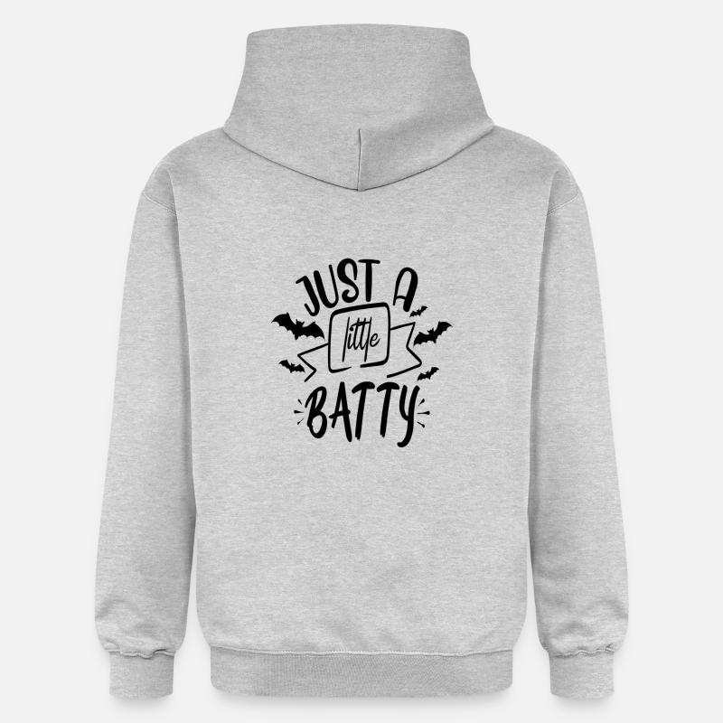 Juste un peu de Batty - Sweat à capuche Softstyle® Gildan Unisexe - gris clair chiné